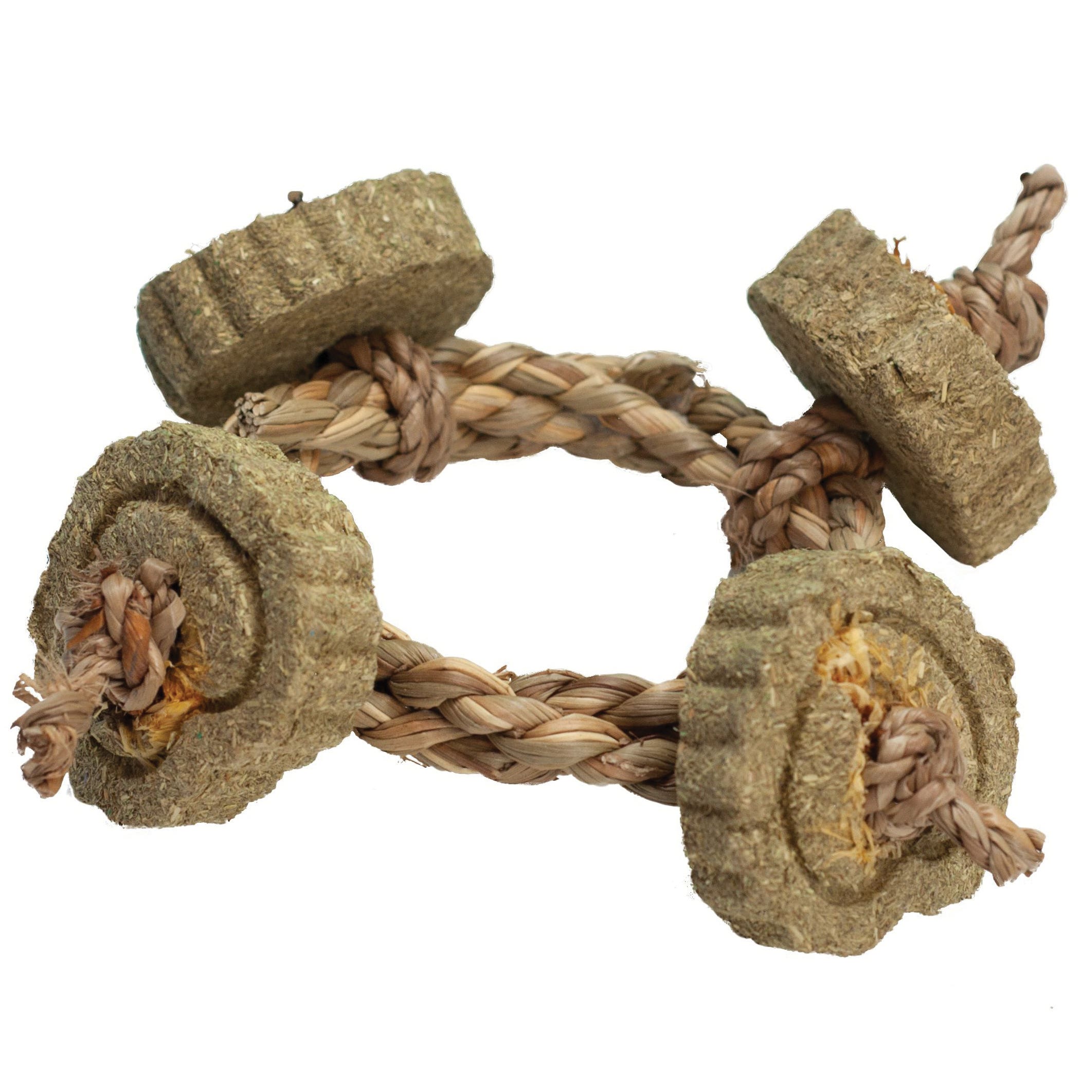a&e 4?Way Circle Rope Hay Chew Small