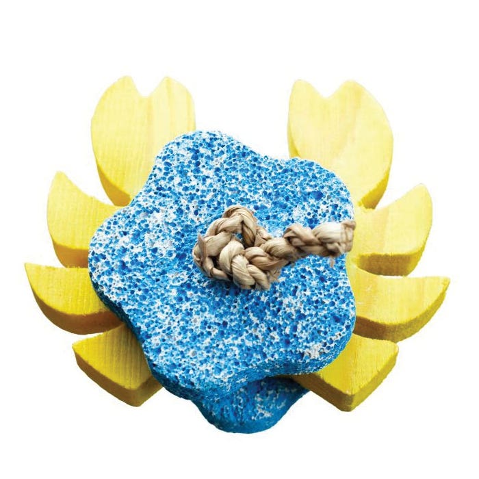 a&e Crabby Pumice Chew Animal Toy One?Size Wood