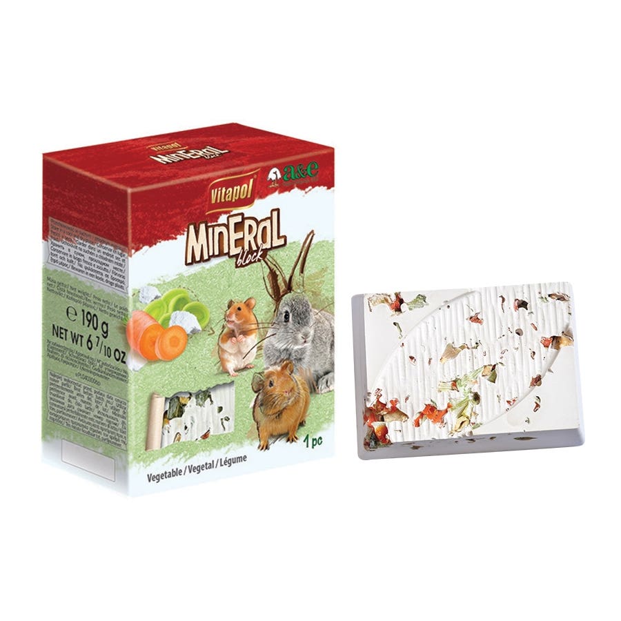 a&e VitaPol Infused Mineral Block Vegetable Flavor 190 g