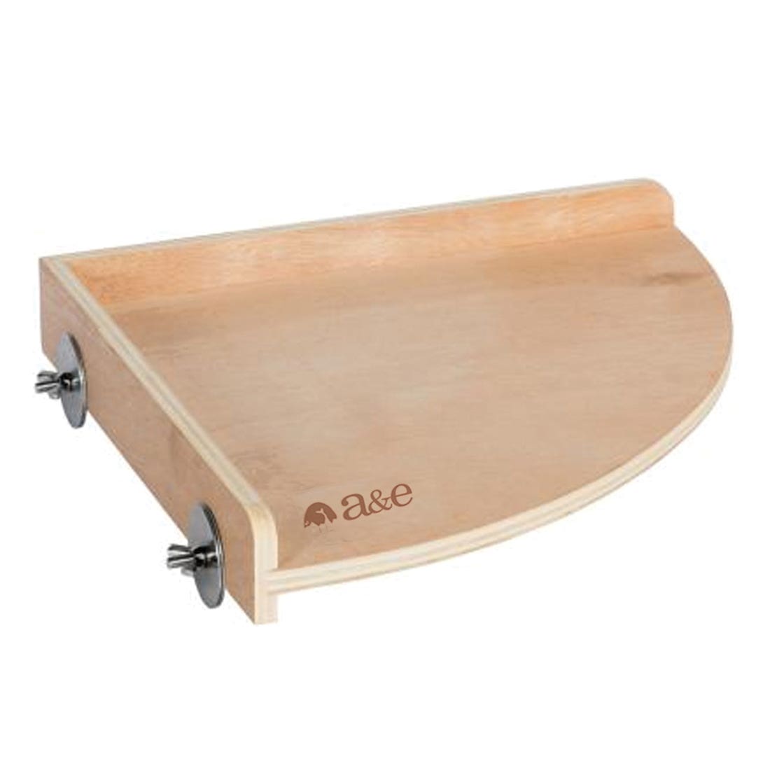 a&e Large Corner Shelf Wood