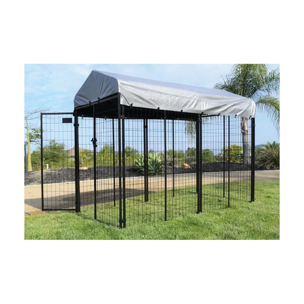 Rugged Ranch Tucson 2.0 Black Welded Wire Dog Kennel