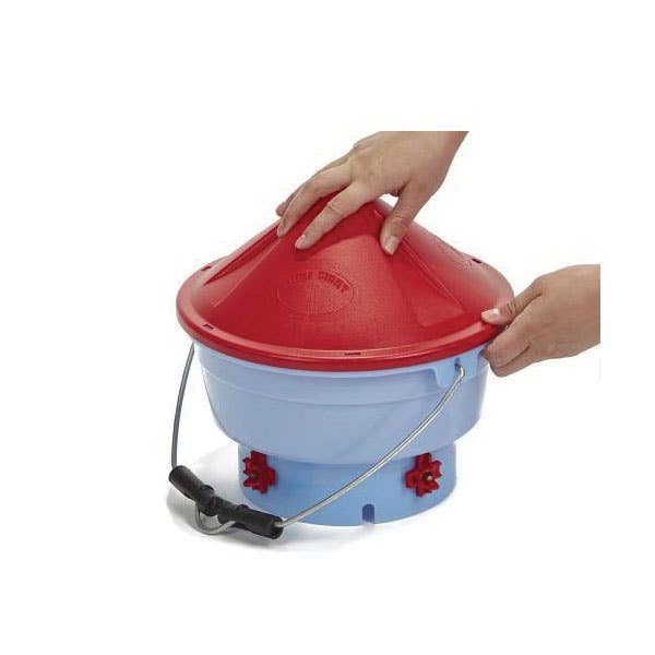 Miller Deluxe Hen Hydrator, 1 gal Capacity, Hanging Mounting