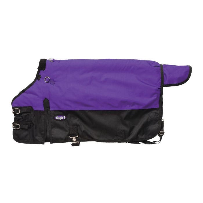 Tough 1 Foal Turnout Blanket, Breathable, Heavyweight, Waterproof, M, Fleece/Polyester, Purple