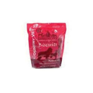 Country Vet P1055 Dog Biscuit, Barbeque Flavor, 4 lb