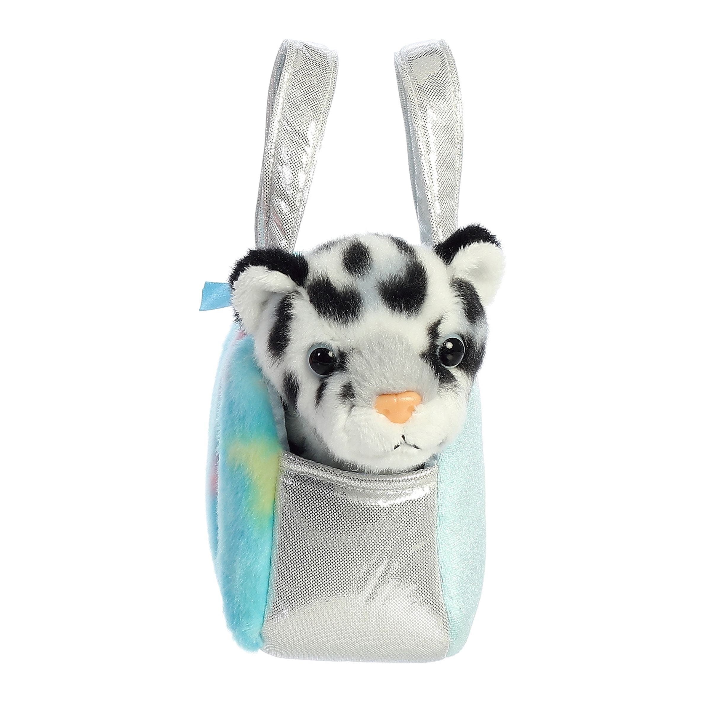 Aurora Fancy Pals Series Blueberry Snow Leopard Pet Carrier