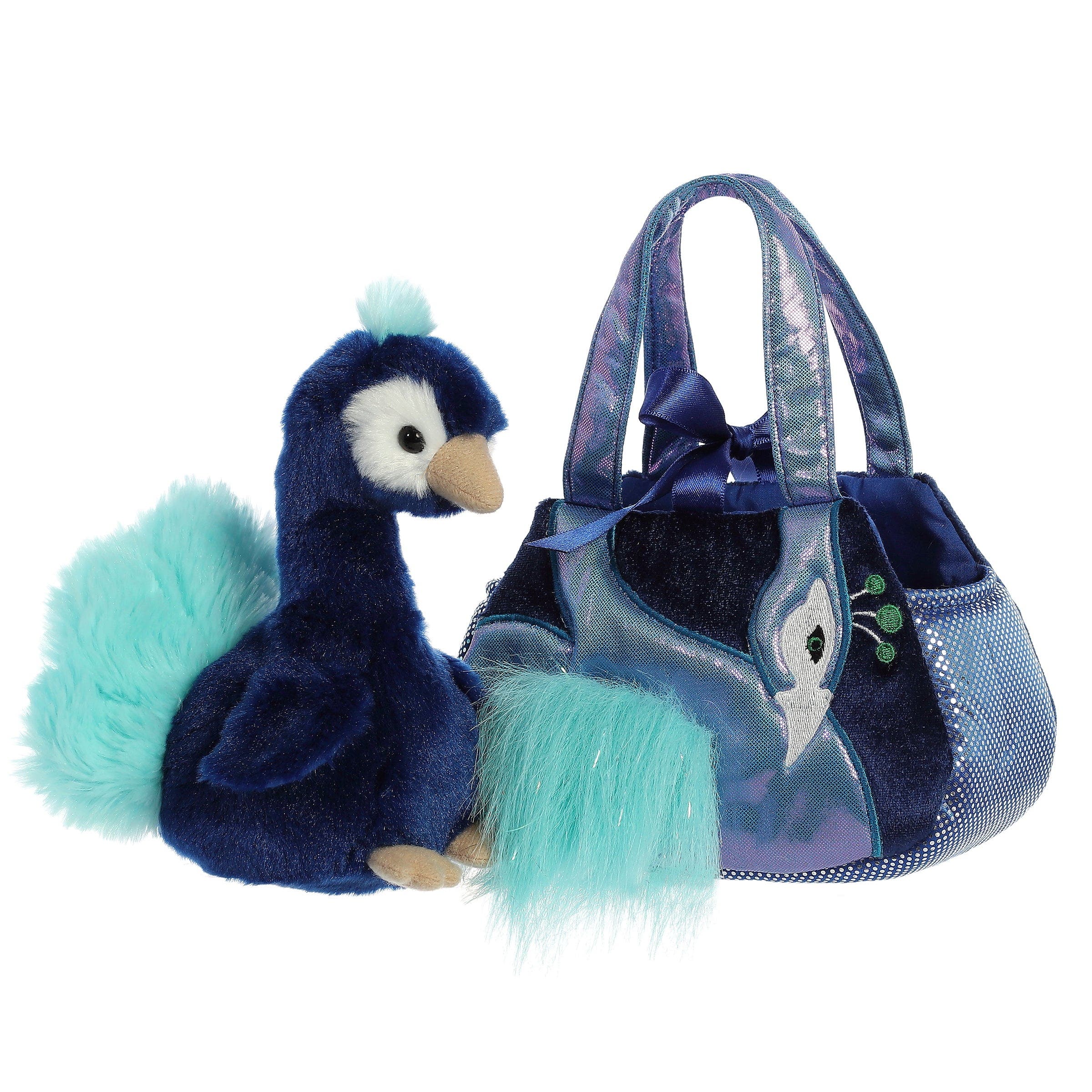 Aurora Fancy Pals Series Mora Peacock Pet Carrier