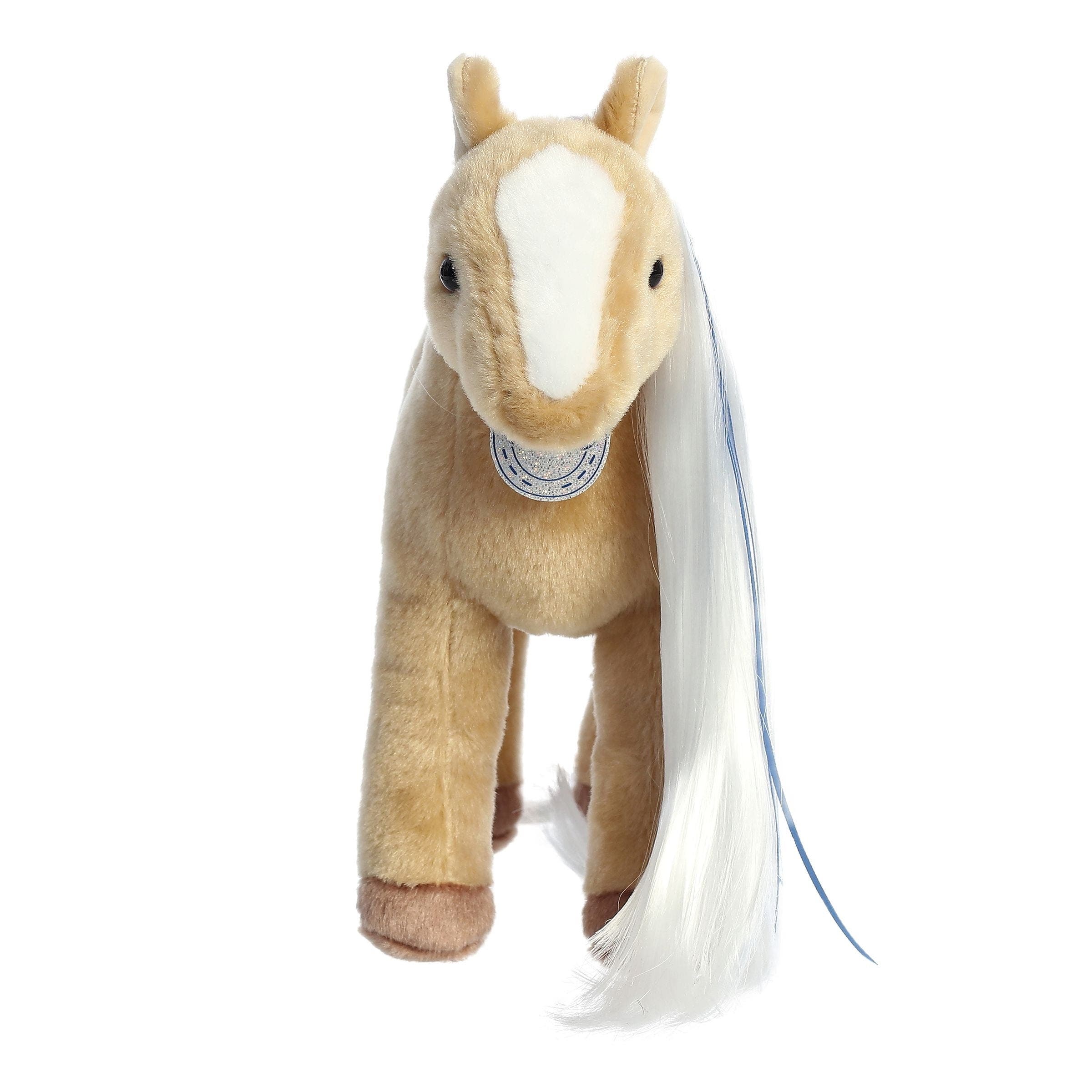 Breyer Sunset Plush Toy, Tan/White