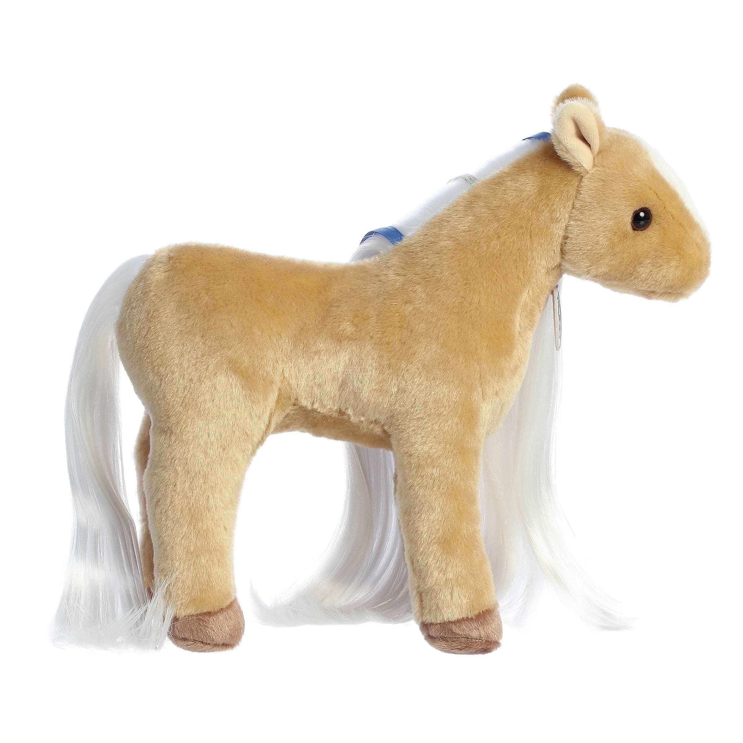 Breyer Sunset Plush Toy, Tan/White