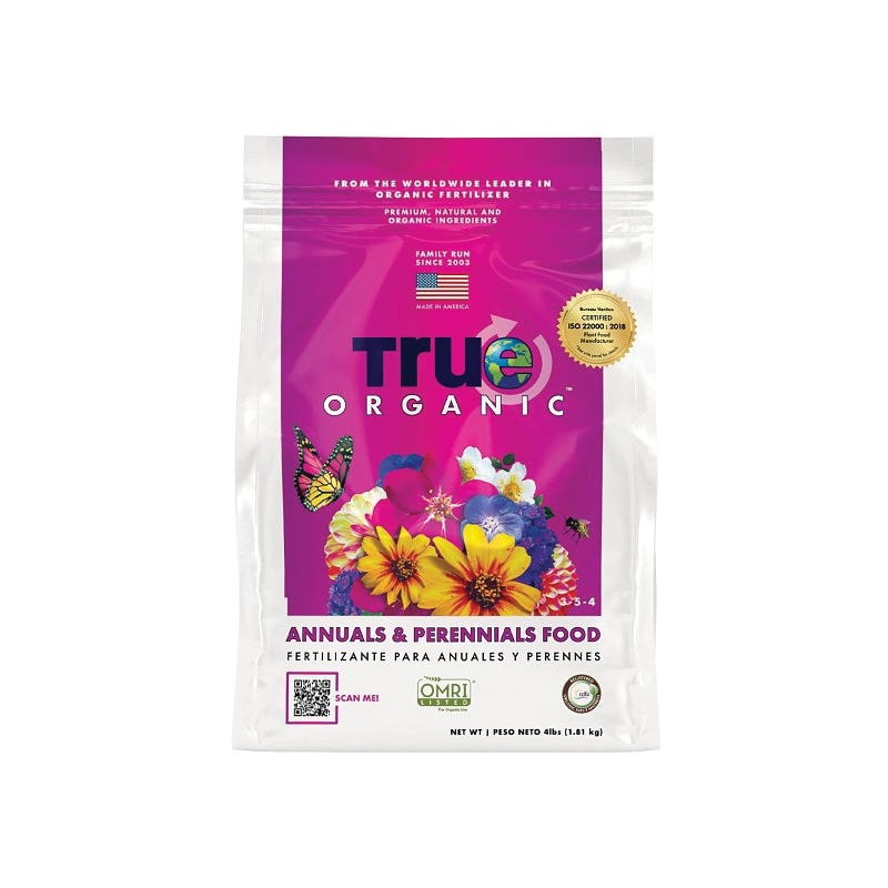 True Organic Annual & Perennial Plant Food 4 lb
