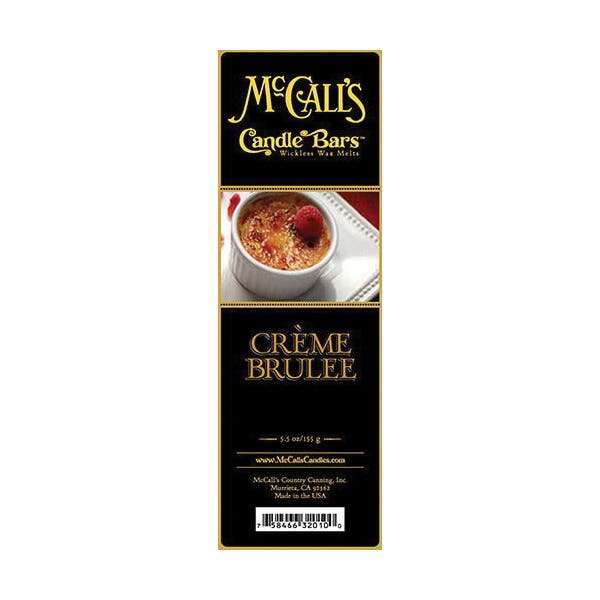 McCall's Candle Bars Series, Creme Brulee