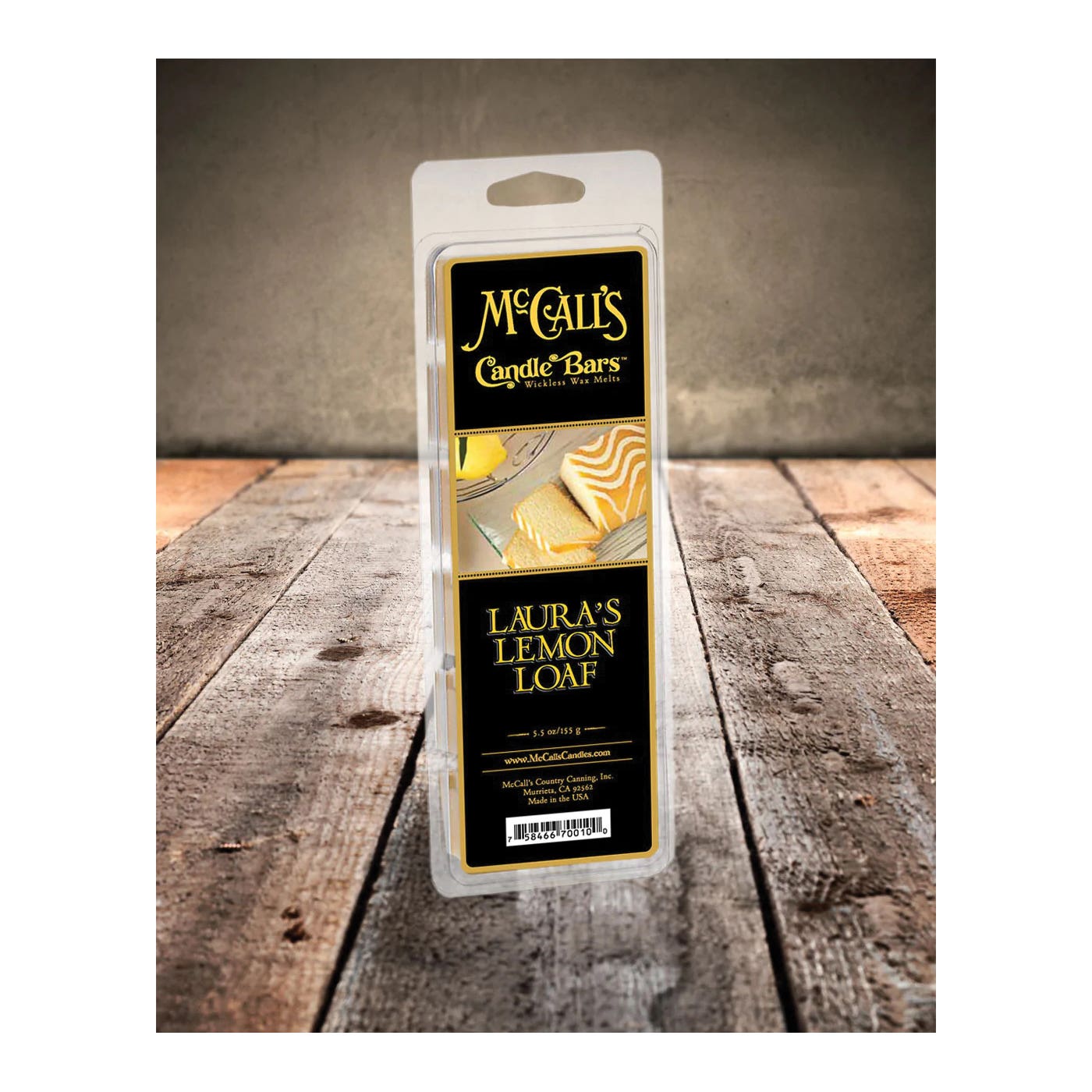 McCall's Candle Bars Series, Laura's Lemon Loaf