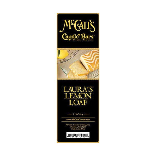 McCall's Candle Bars Series, Laura's Lemon Loaf