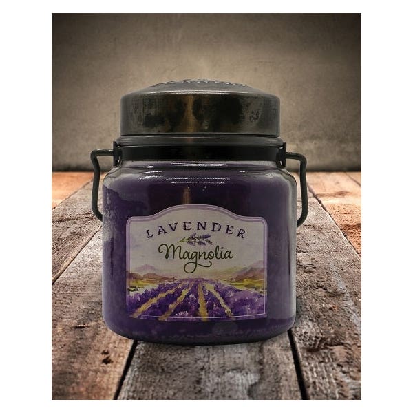 McCall's Classic Jar Candles, Lavender Magnolia, 16 oz