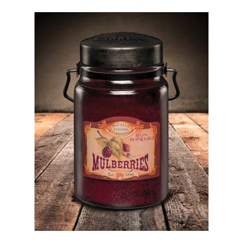 McCall's Classic Jar Candles, Mulberry, 26 oz