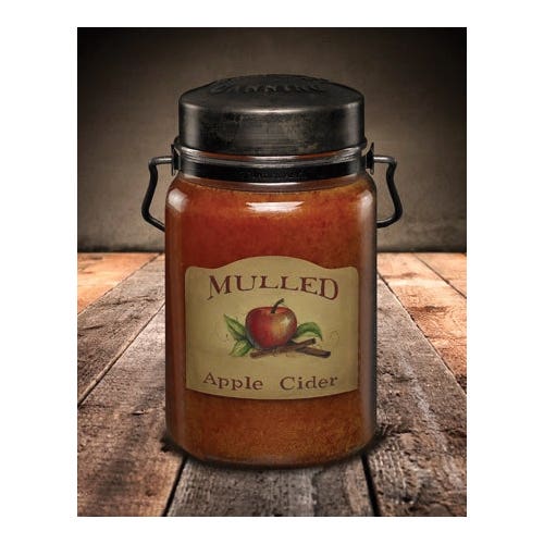 McCall's Classic Jar Candles, Mulled Apple Cider, 26 oz