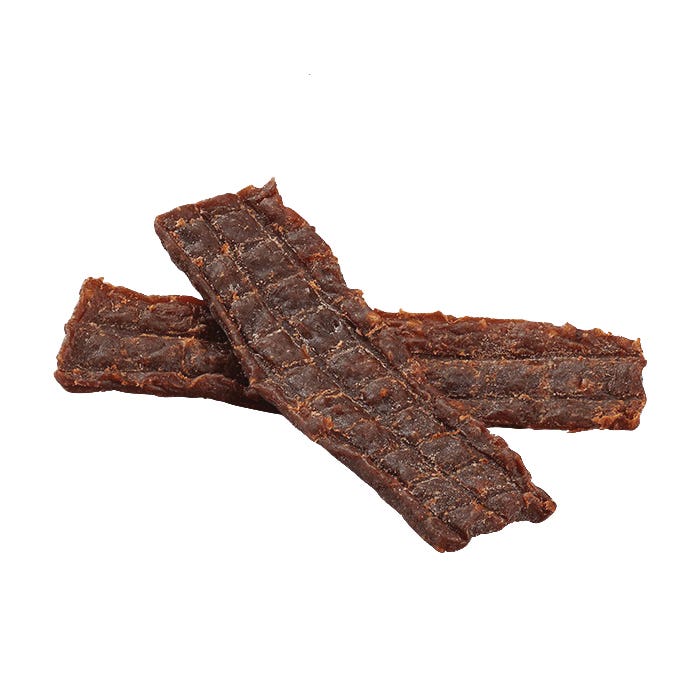 cloud star WAG MORE BARK LESS Series K-C Style BBQ Treat, Jerky, Natural Smoke Flavor, 4 oz