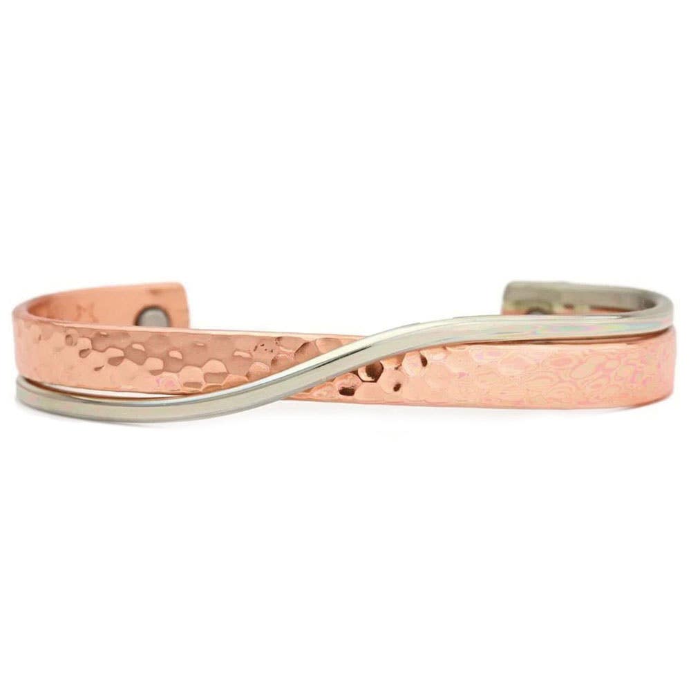 Sergio Lub Magnetic Band, M, Hugging Metals, Copper/Silver