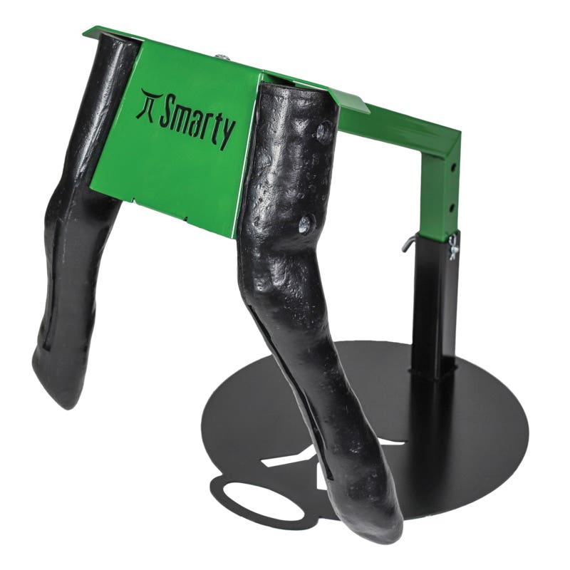 Smarty Heeling Roping Dummy, Metal, Black/Green