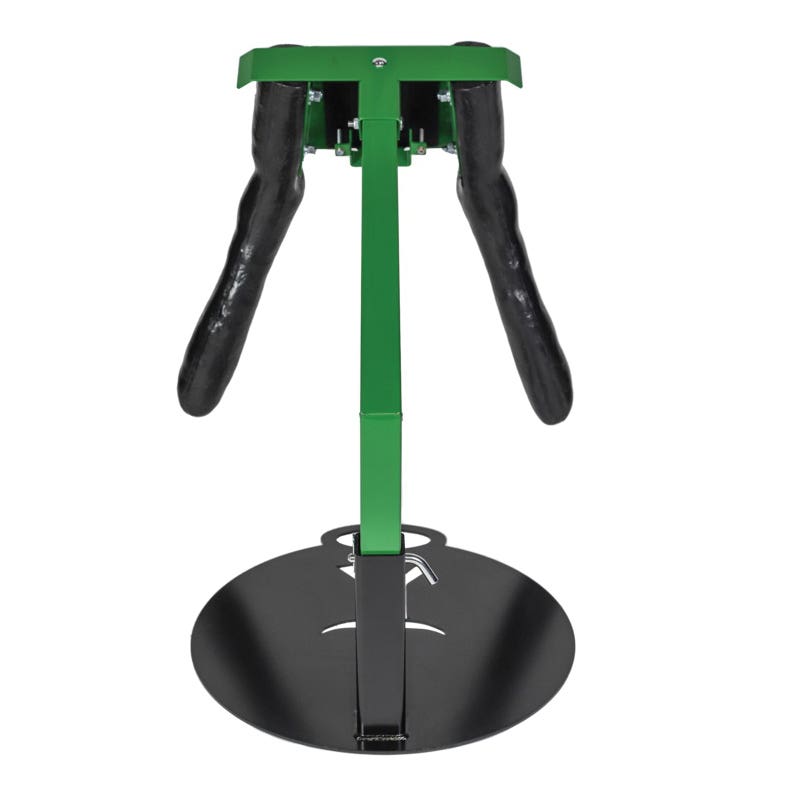 Smarty Heeling Roping Dummy, Metal, Black/Green