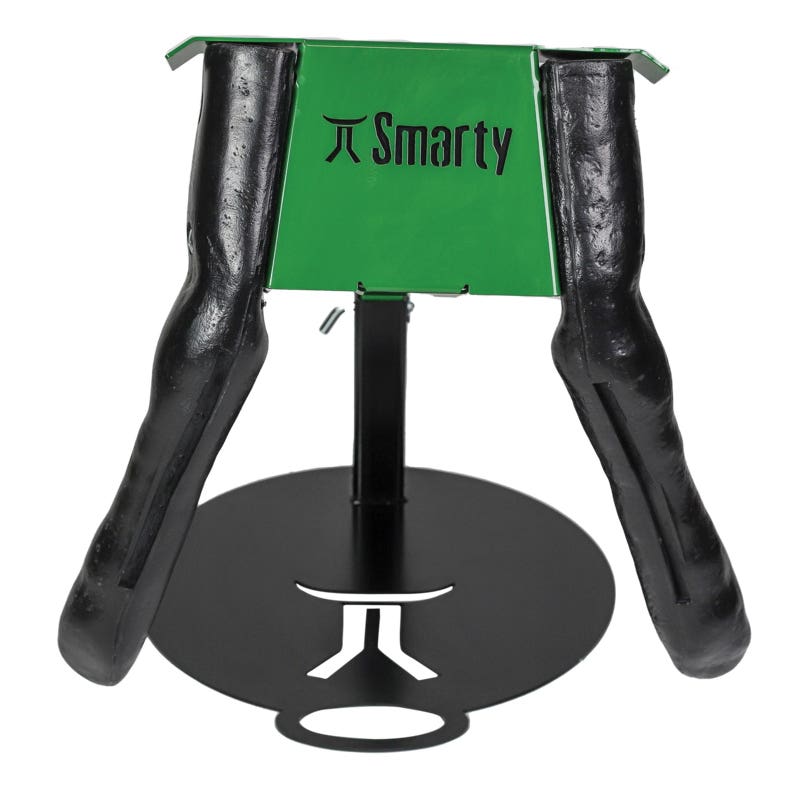 Smarty Heeling Roping Dummy, Metal, Black/Green