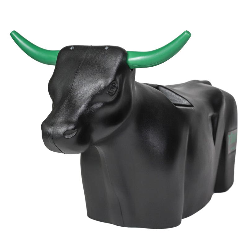Smarty Sidekick Full Body Roping Dummy, Polyethylene, Black