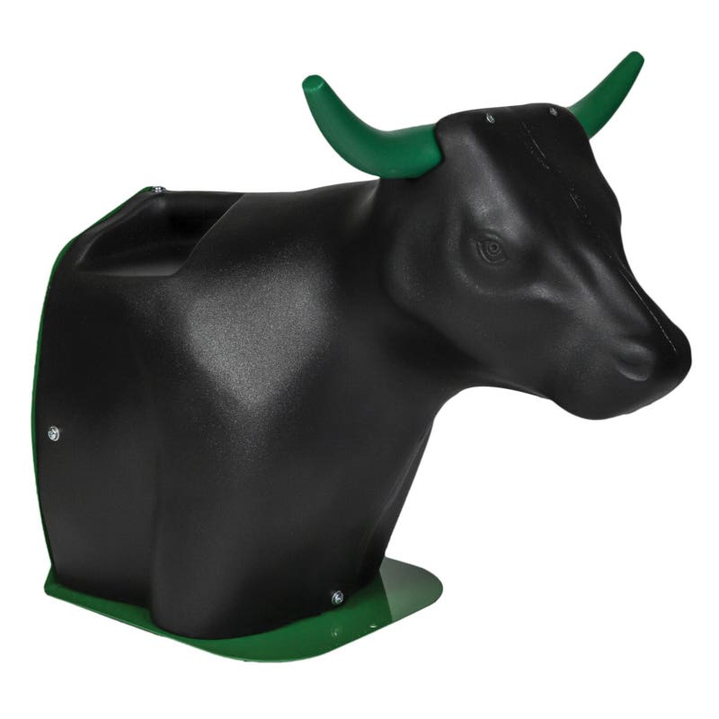Smarty Sidekick Half Body Roping Dummy, Polyethylene, Black