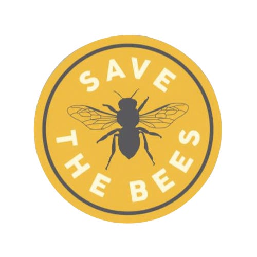 Stickers Northwest Sticker, Save The Bees, Vinyl