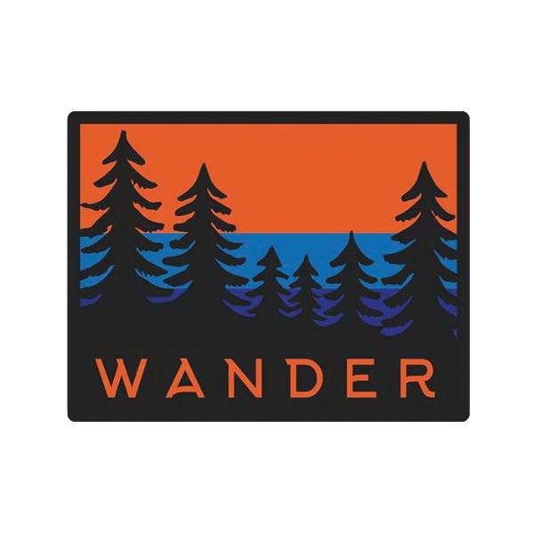 Stickers Northwest Sticker, 3 in L, Wander Sticker