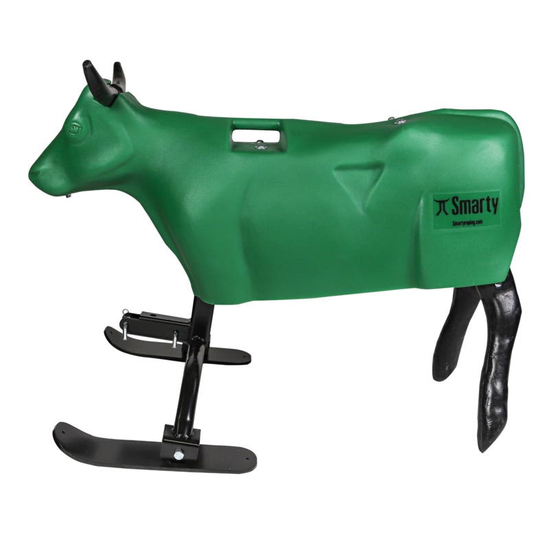 Smarty Steer Roping Dummy, 25 in L Horn, Green