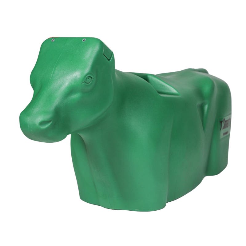 Smarty JR Sidekick Full Body Roping Dummy, Polyethylene, Green