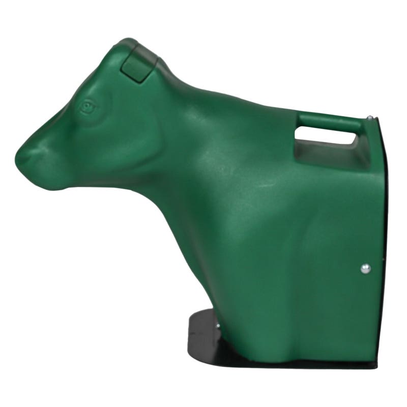 Smarty JR Sidekick Half Body Breakaway Roping Dummy, Polyethylene, Green