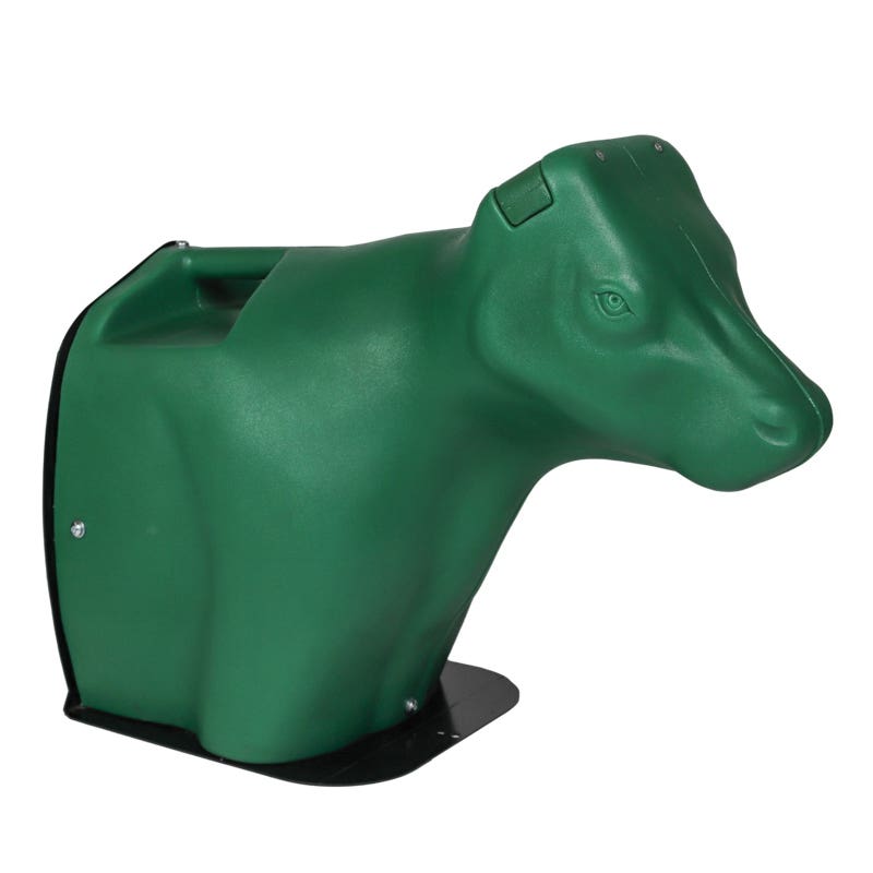 Smarty JR Sidekick Half Body Breakaway Roping Dummy, Polyethylene, Green