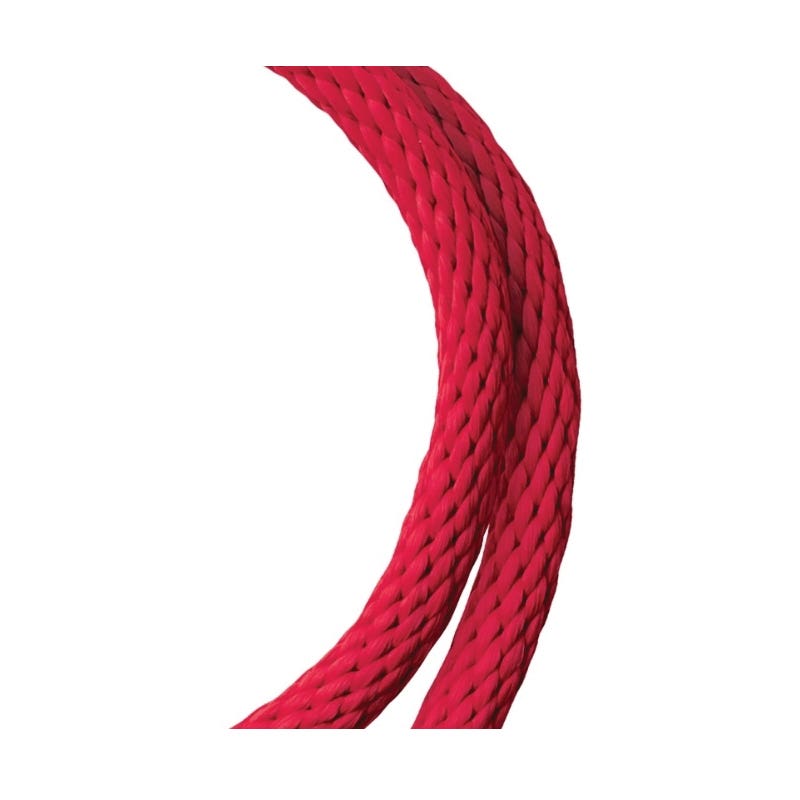 Baron Polypropylene Rope Red 5/8 in x 140 ft