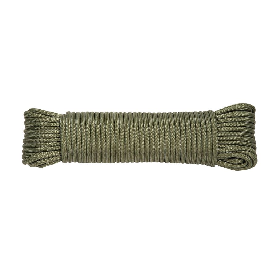 Baron 63018 Cord, 5/32 in Dia, 100 ft L, 110 lb Working Load, Polyester, Olive