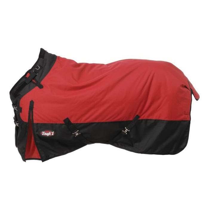 Tough 1 Turnout Blanket, Heavyweight, Waterproof, 78 in, Poly, Red