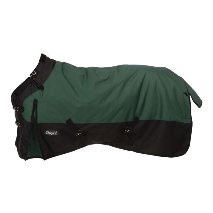 Tough 1 Turnout Blanket, Heavyweight, Waterproof, 81 in, Poly, Hunter Green