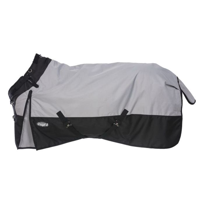 Tough 1 Turnout Blanket, Heavyweight, Waterproof, 72 in, Poly, Gray