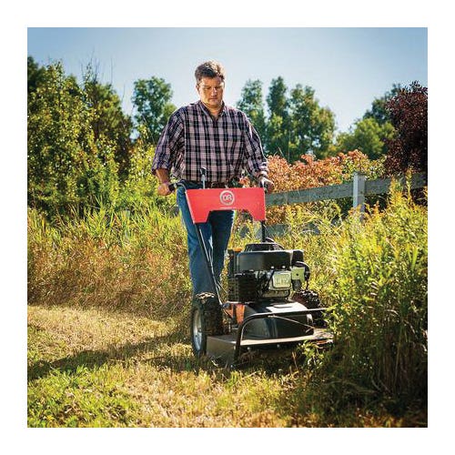 DR AT41026BMN Field and Brush Mower, 10-1/2 hp, 344 cc Engine Displacement, Gasoline/Oil, 26 in W Cutting, 1-Blade