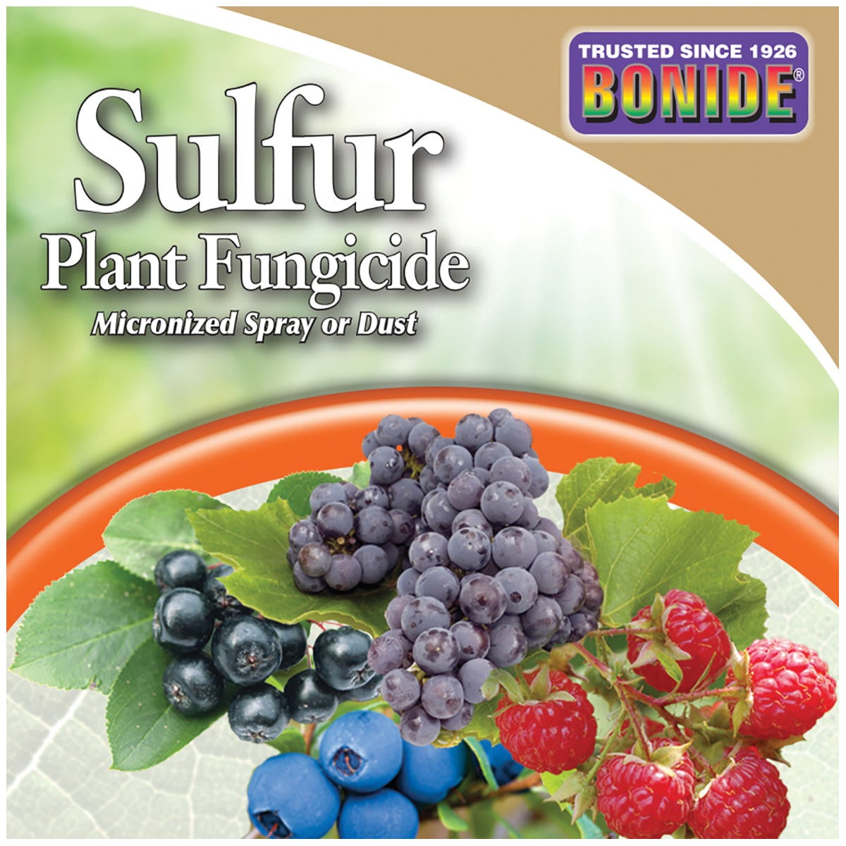 Bonide Plant Fungicide, Powder, Rotten Egg, Pale Yellow, 4 lb Bag