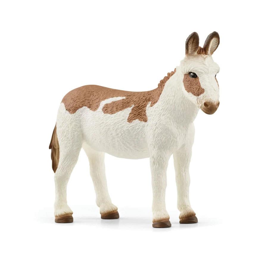 Schleich American Spotted Donkey Toy