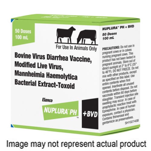 Elanco AV695184GAM Cattle Vaccine, 20 mL, 1/EA