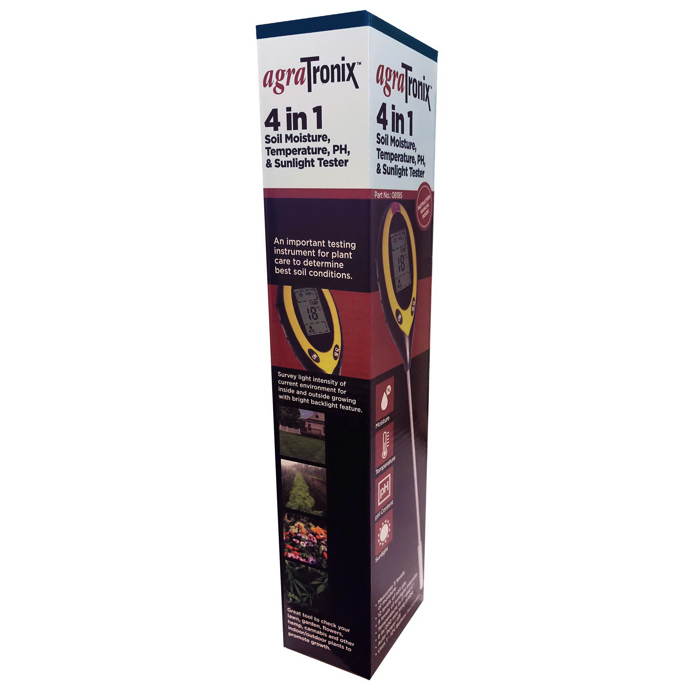 agraTronix Soil Tester 4?in?1 Battery