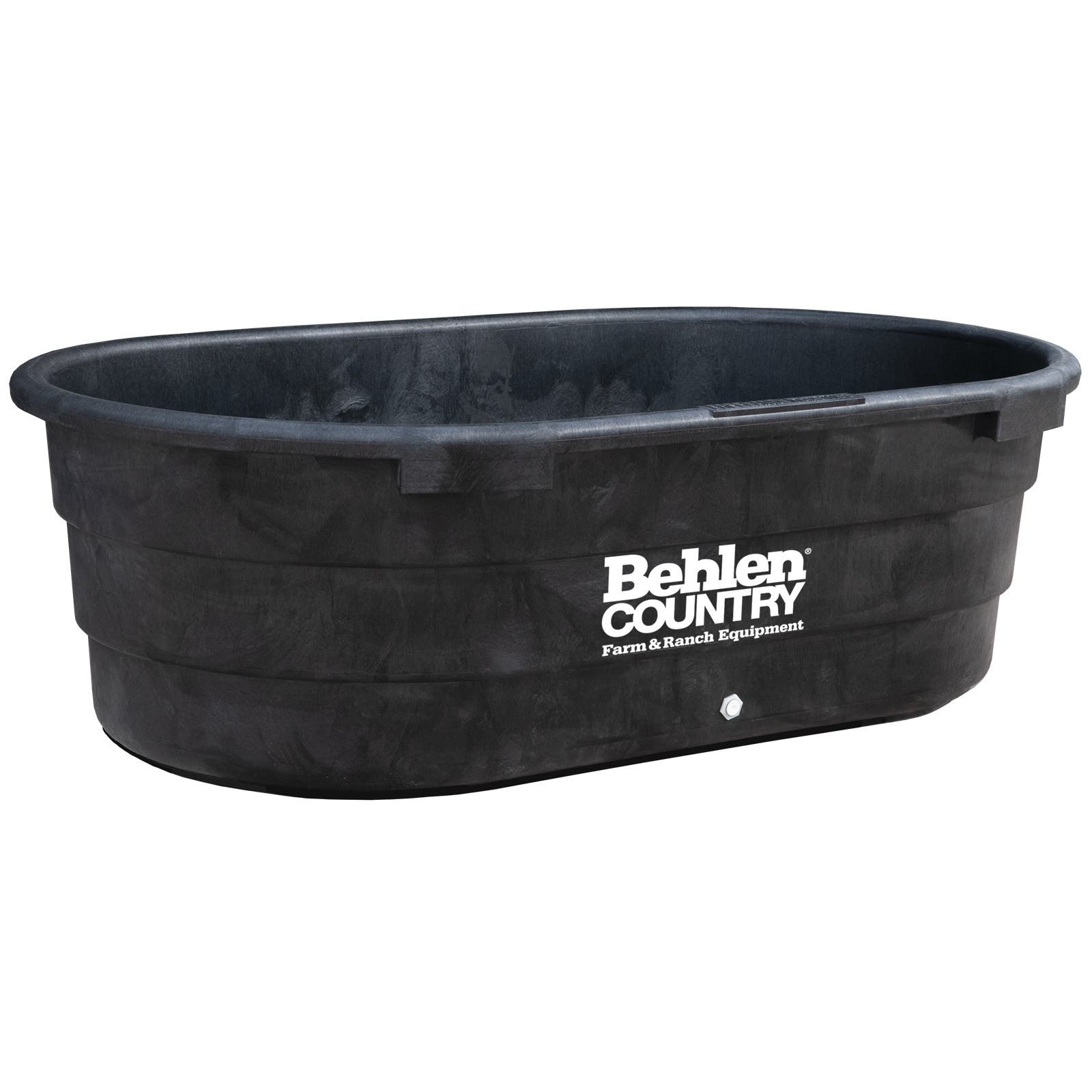Behlen Country IFA Stock Tank Rigid Poly Black 300 gal
