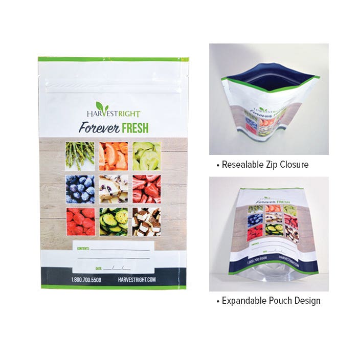 Harvestright Resealable Bag, Mylar