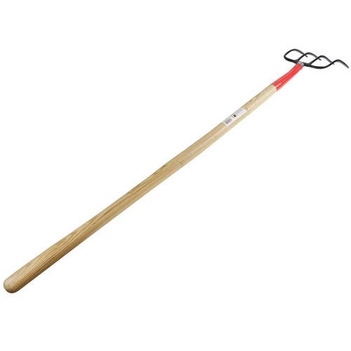 Red Rooster 4-Tine Manure Fork 48 in Handle