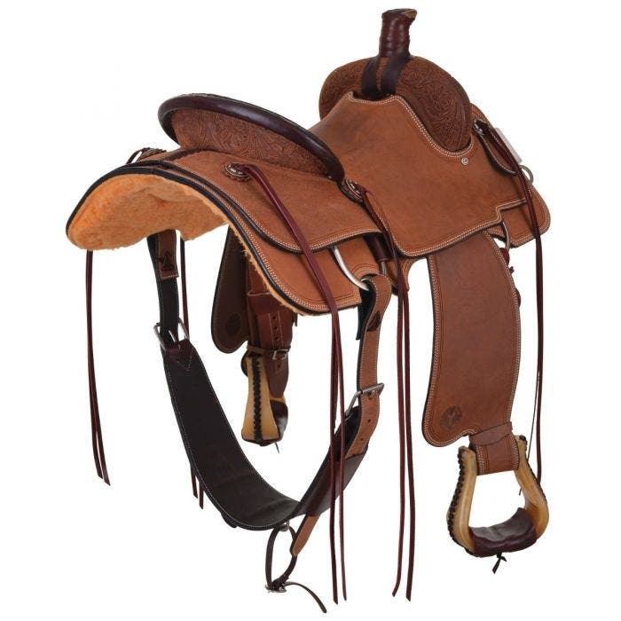 Circle Y Wheatland Rancher Series Saddle, 15-1/2 In., Wide