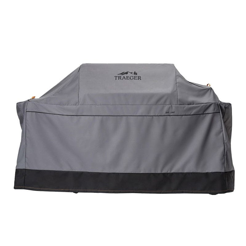 Traeger Grill Cover Polyester Nylon Gray