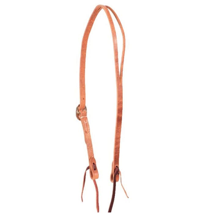 Martin Saddlery Harness Split Ear Headstall, Cart Buckle, Leather/Stainless Steel