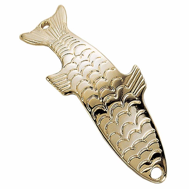 Acme Tackle Phoebe S300/G Fishing Lure, Spoon, Crappie, Panfish, Perch, Small Trout, Metal, Gold Lure