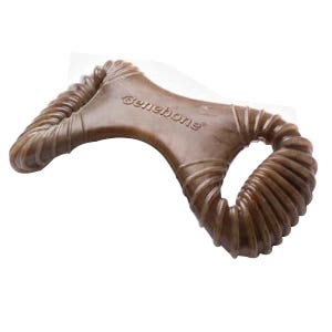 Benebone Dog Chew Toy, L, Bacon, Nylon